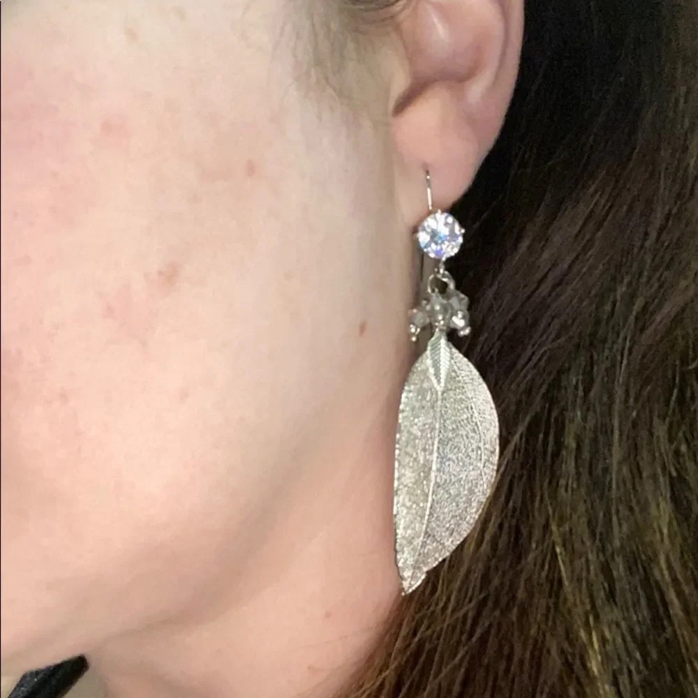 Leave earrings - Picture 4 of 4
